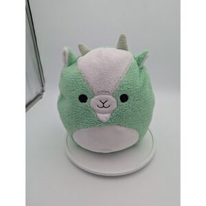 Squishmallows 14" Green Fuzzy Goat Plush Stuffed Animal Sherpa Soft Toy EUC